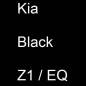 Preview: Kia, Black, Z1 / EQ.